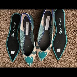 Rothy’s Moroccan green 9.5 points.